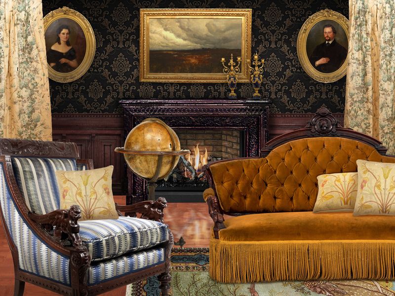 Mass-Produced Victorian Settees