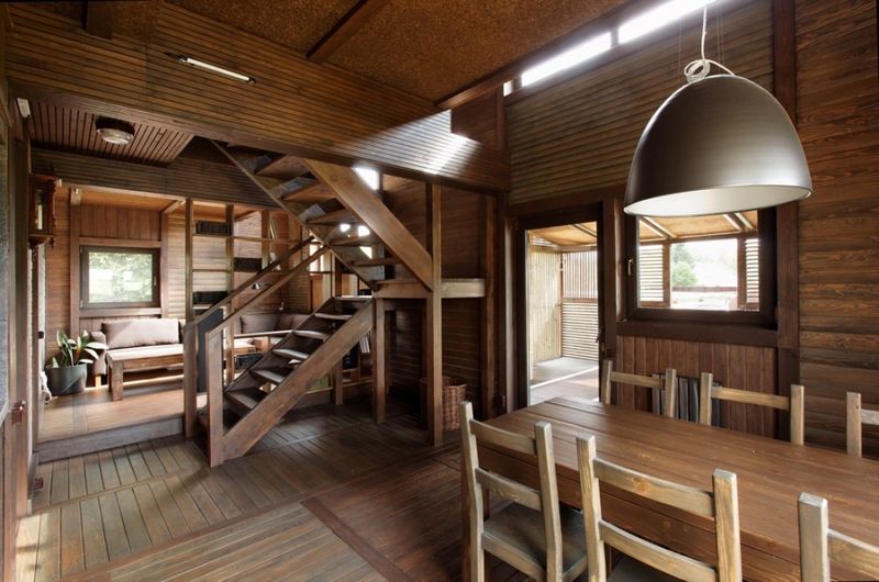 Russian Dacha Living Space