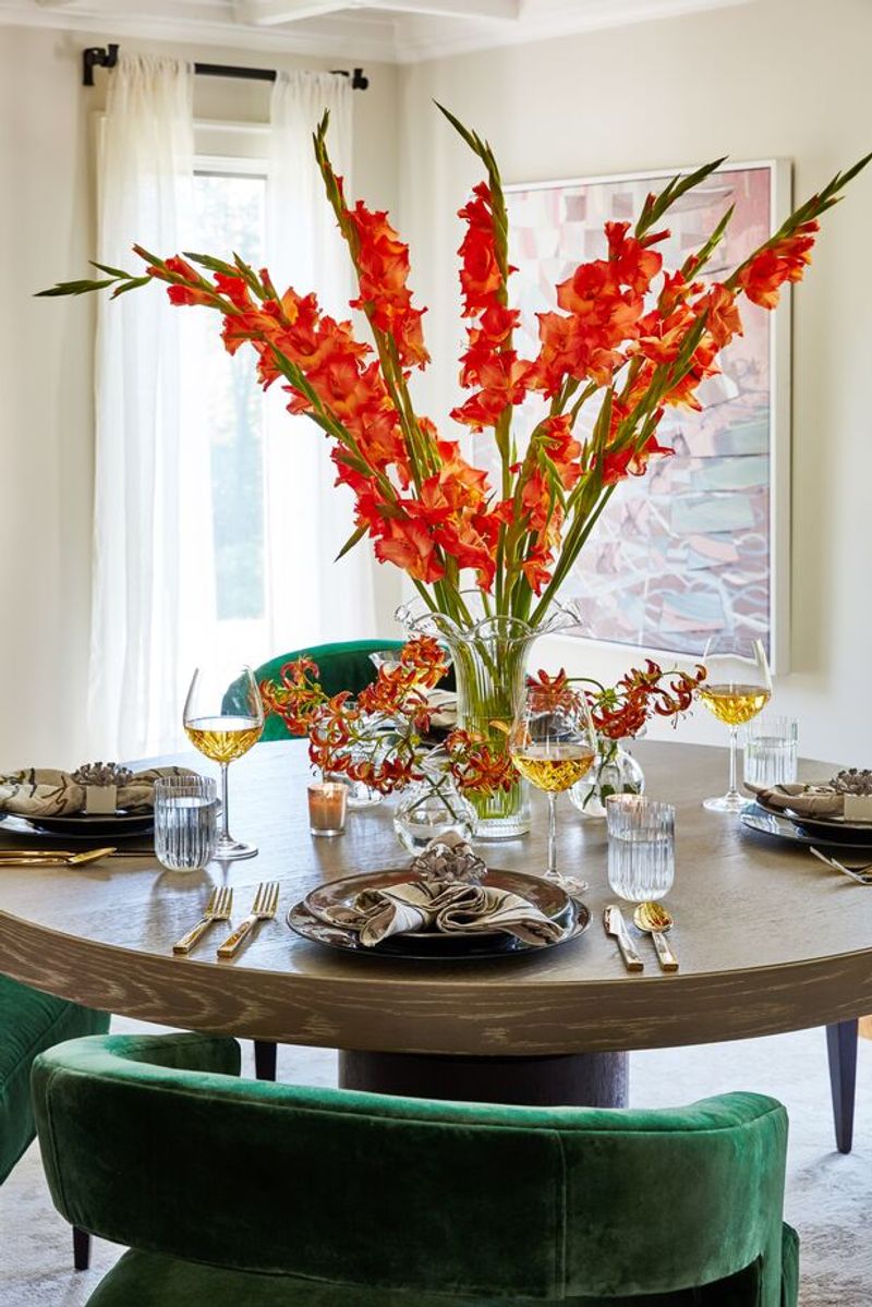 Overdone Table Centerpieces