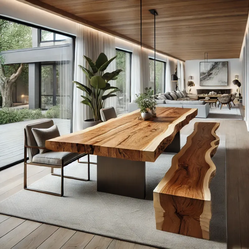 Dining Benches Without Cushions Or Backs