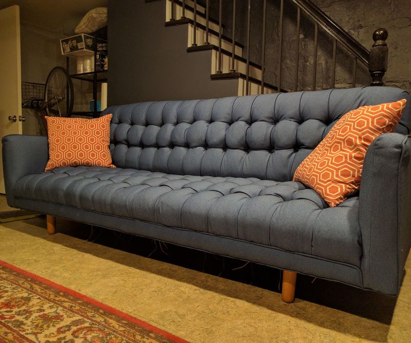 Sloppy Upholstery Seams