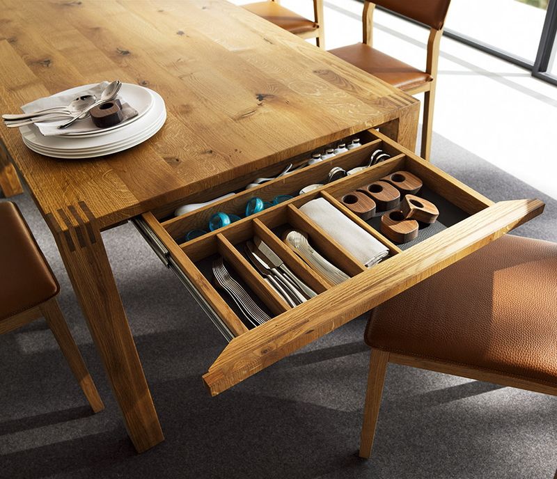 Hidden Storage Dining Tables