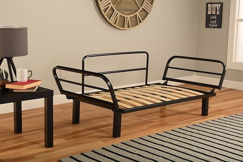 Futon With Metal Frame