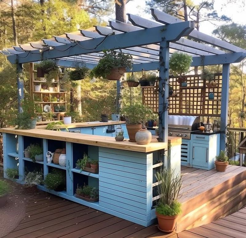 Outdoor Kitchen Extension