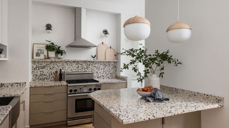 Terrazzo Countertops and Backsplashes