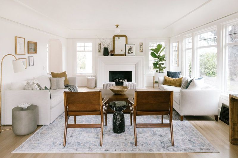 Pushing All Furniture Against The Walls
