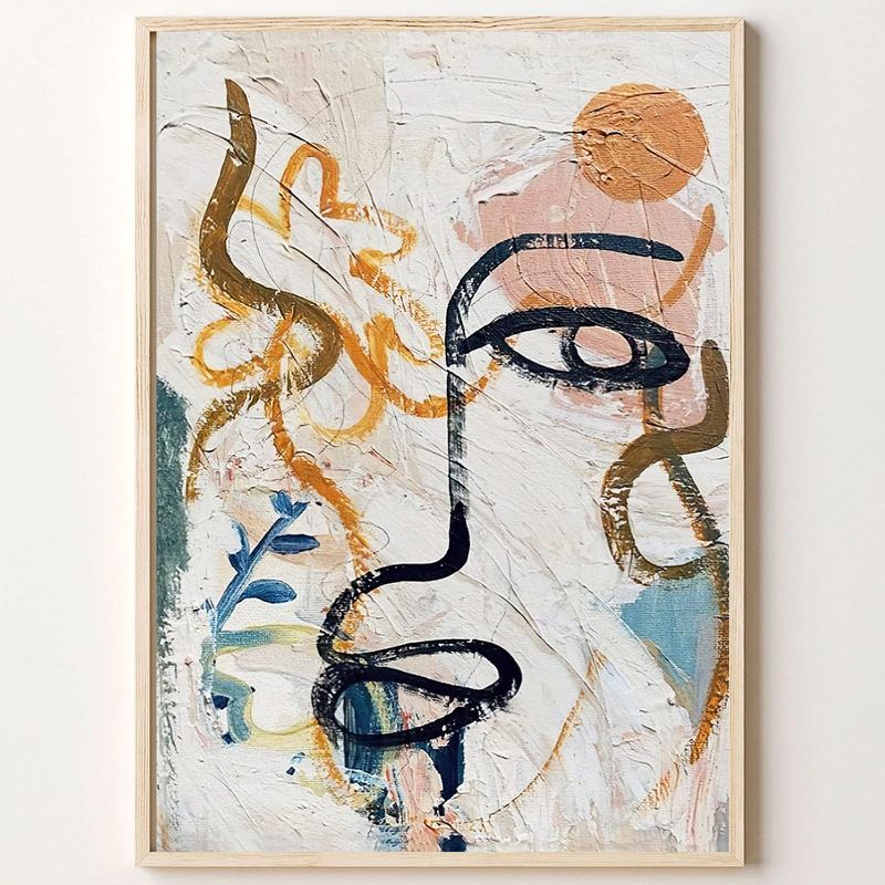 Single-Line Faces