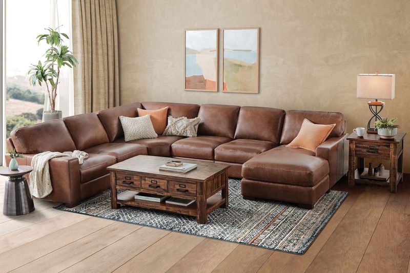 Leather Sectional Sofa