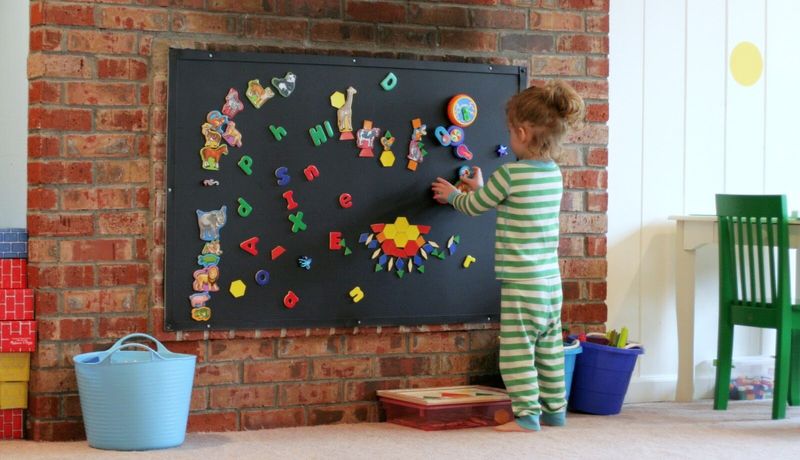 Magnetic Wall For Interactive Learning