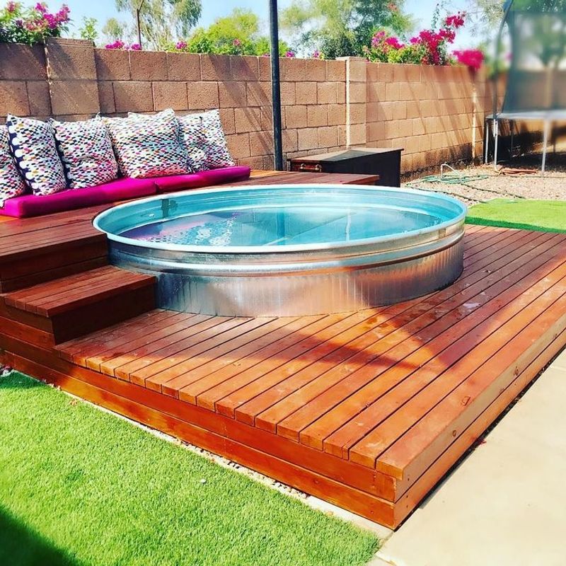 Galvanized Stock Tank Pools
