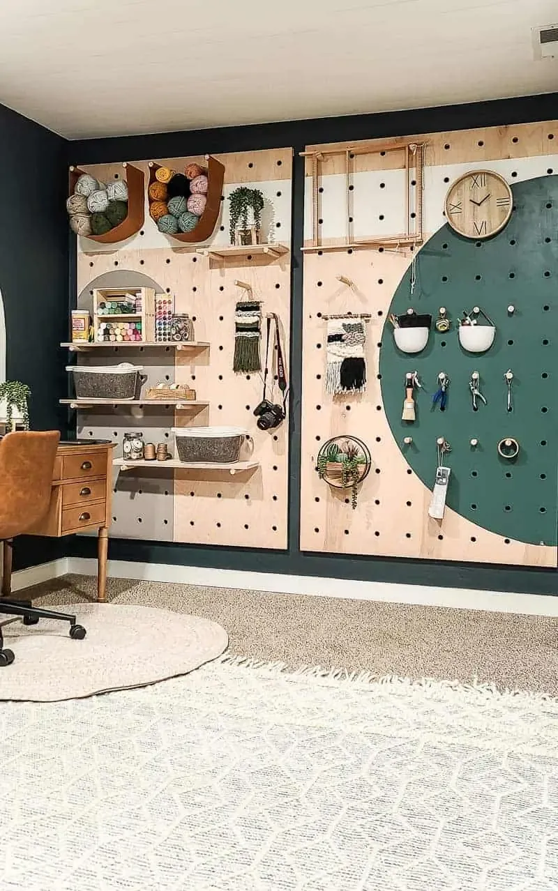 DIY Pegboards for Versatile Hanging