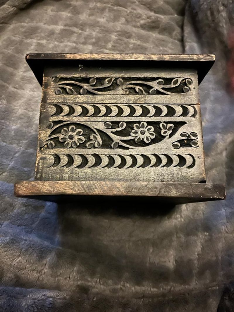 Carved Wooden Boxes