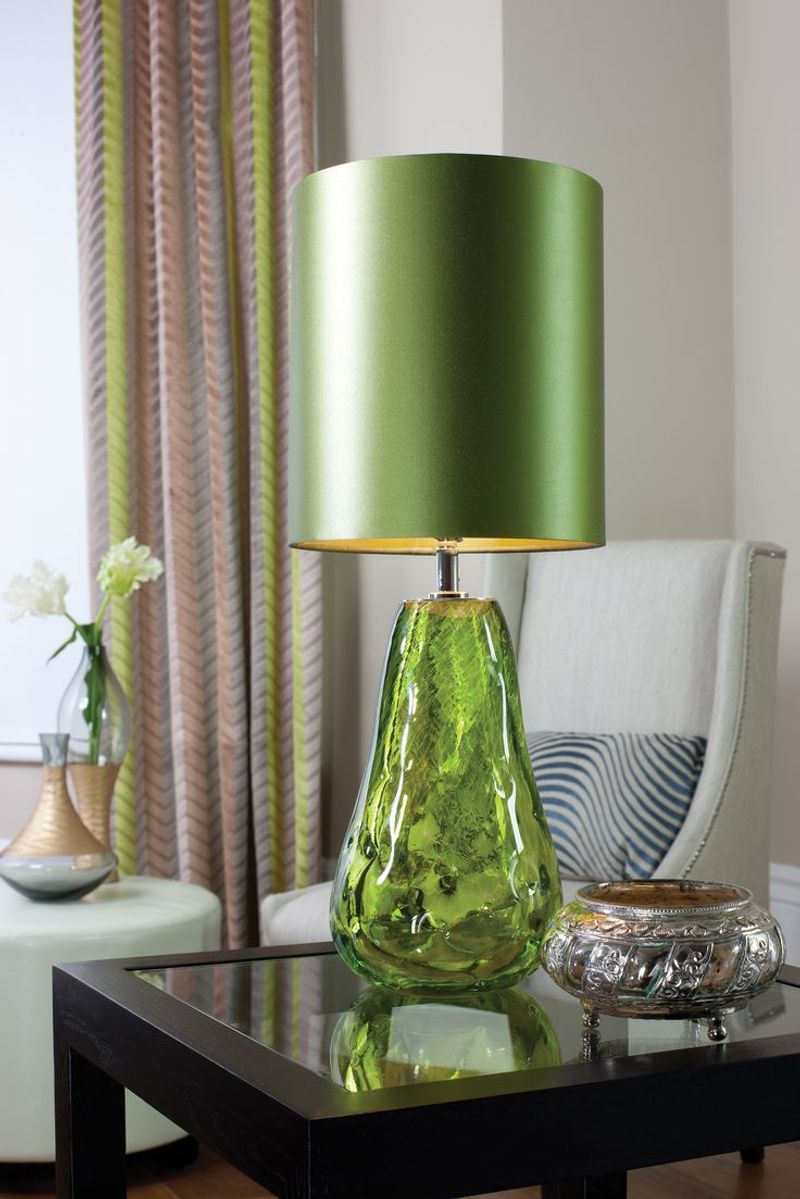 Chartreuse Green Lamp Accent