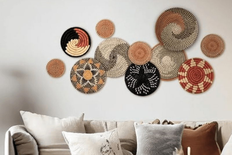 Repurposed African Baskets