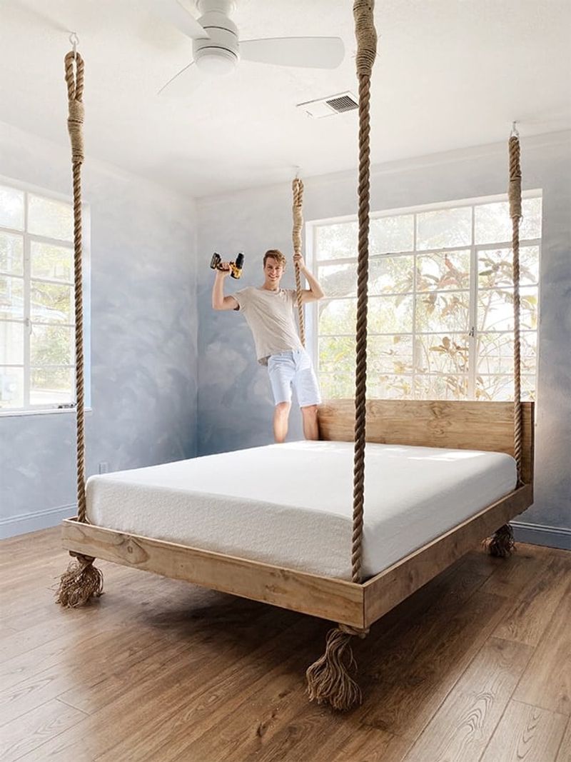 Hanging Alcove Bed