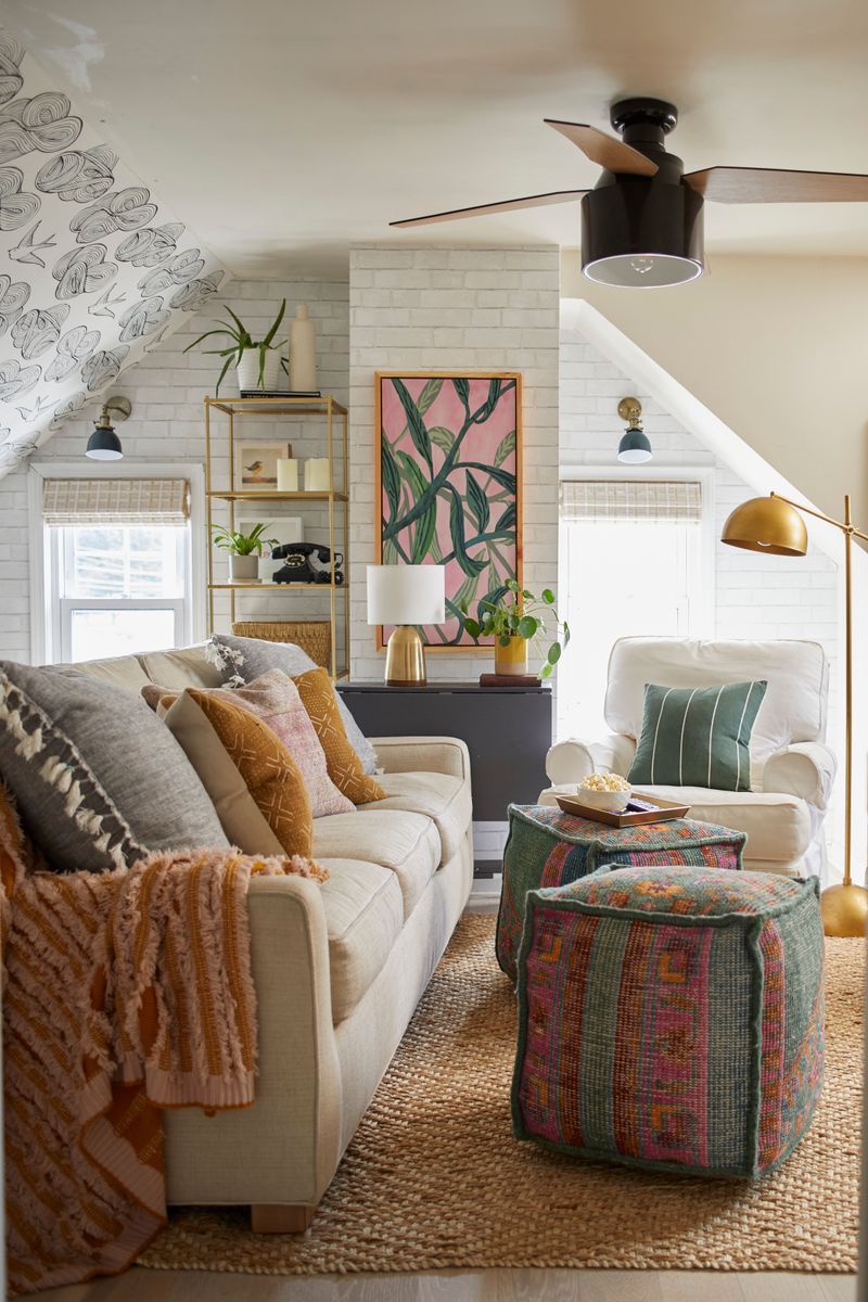 Overcrowding small spaces with furniture
