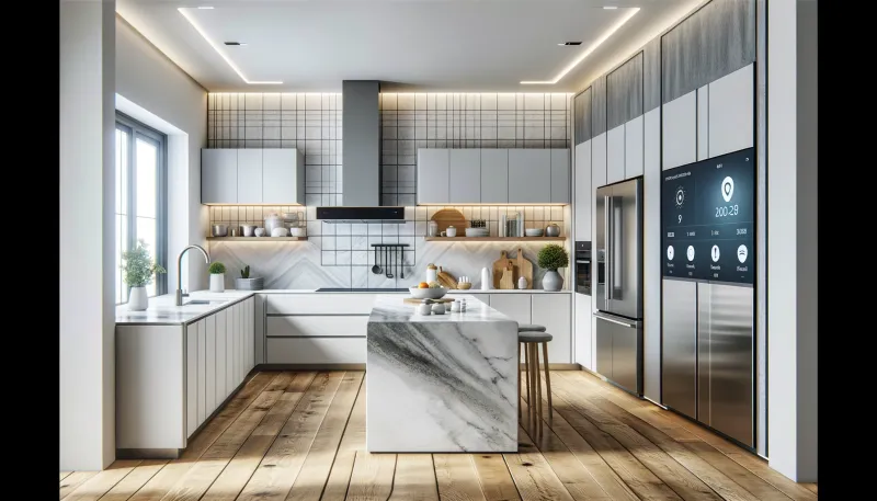 Smart Minimalist Kitchens