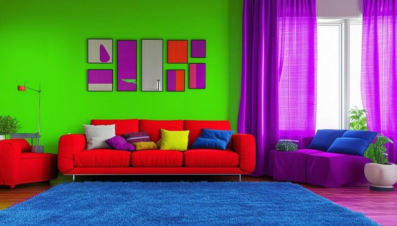 Bright Orange + Purple