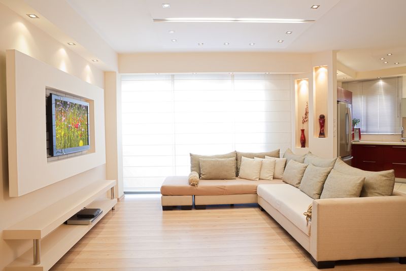 Wall-Mounted TV
