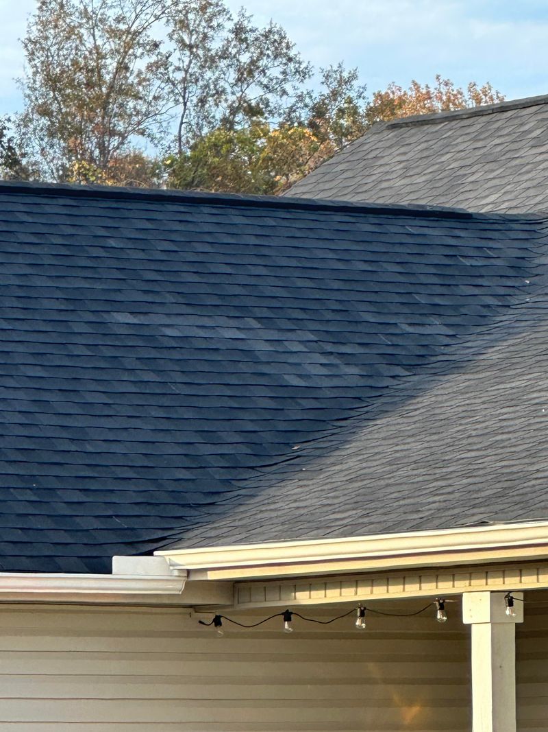 Roof With Mixed Shingle Colors