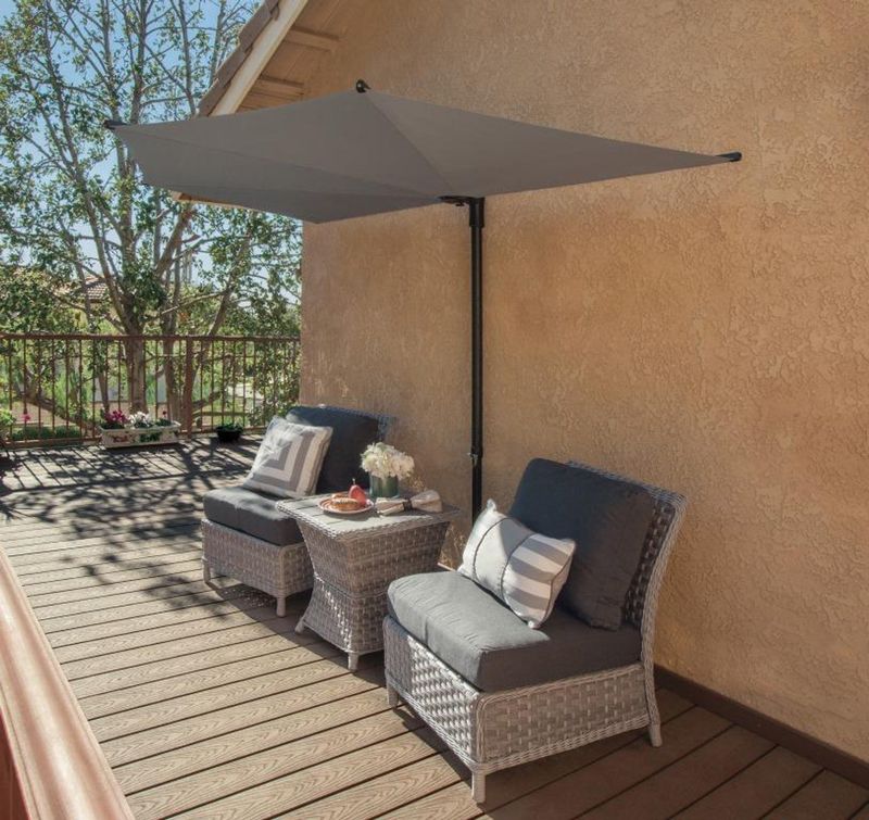 Compact Balcony Umbrella