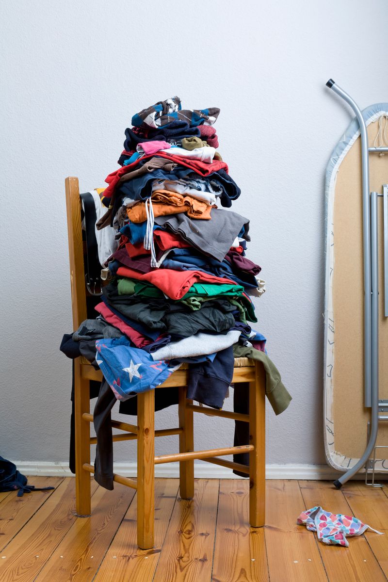 Clothes on Chairs