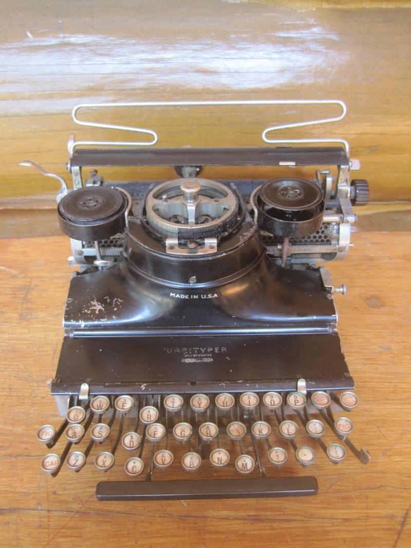 Vintage typewriters in working order