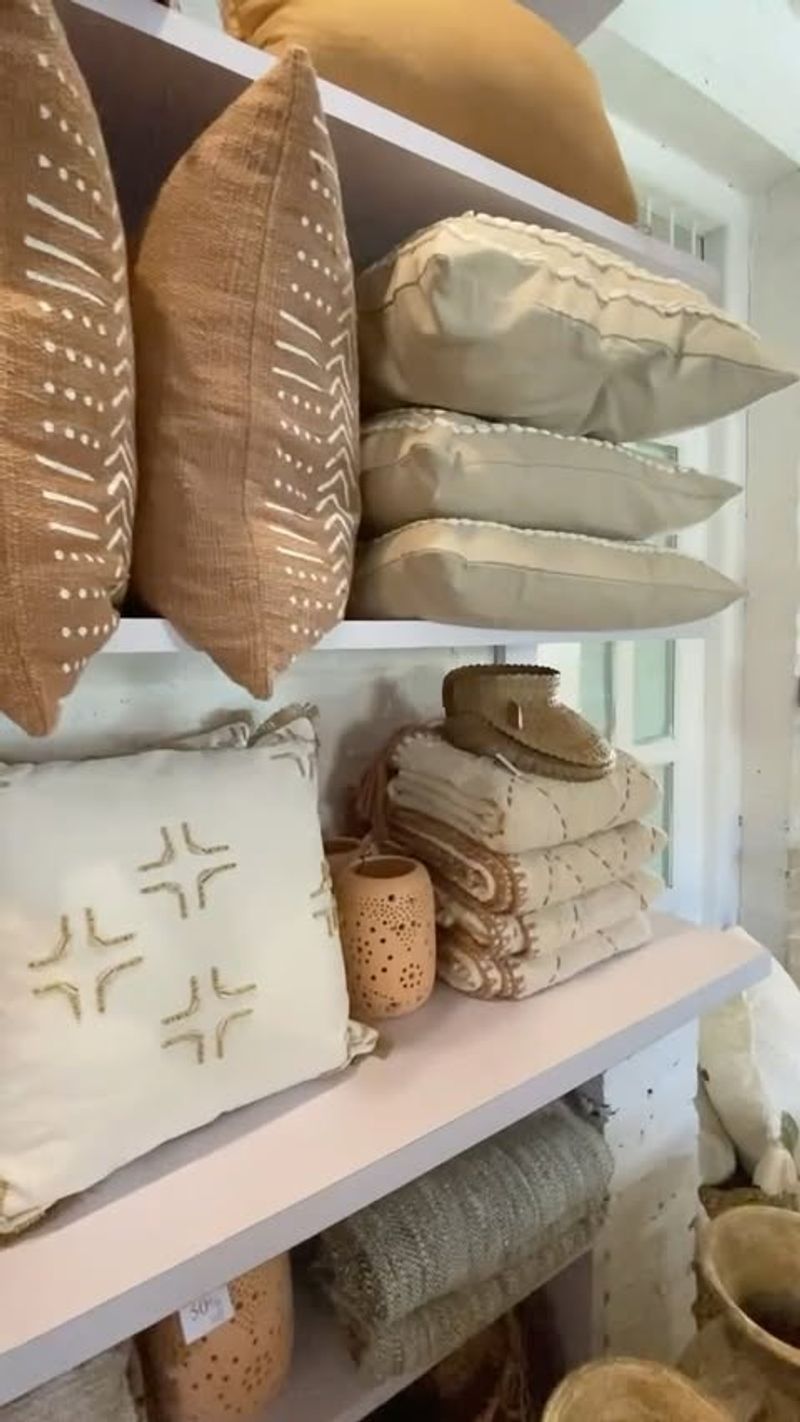 Linen Cushions and Throws
