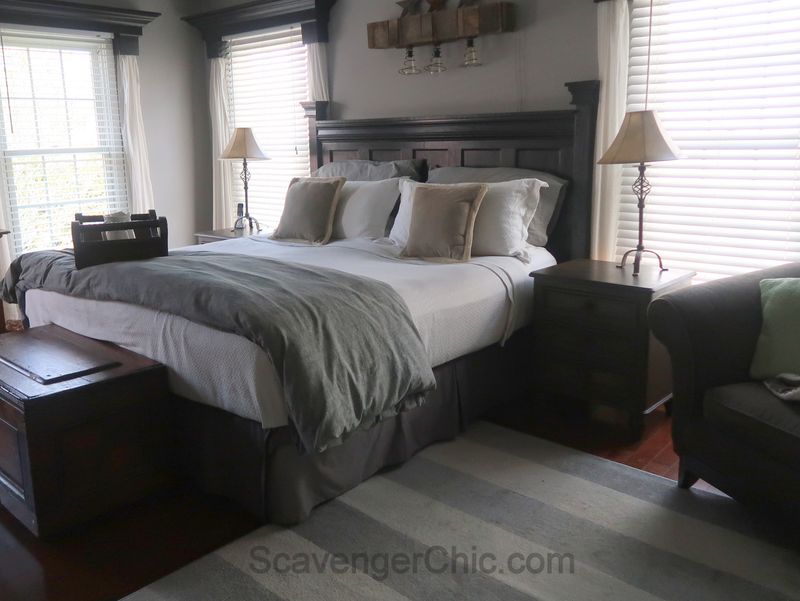 Antique Door Headboard