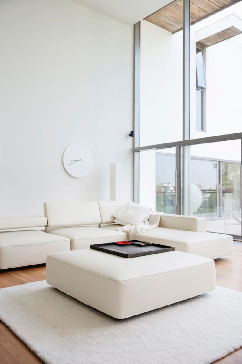 All-White Minimalist Interiors