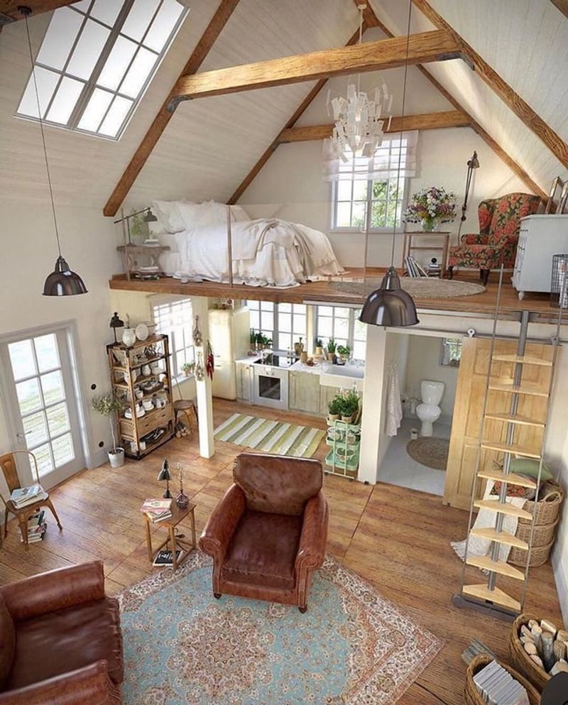 Lofted Bedrooms