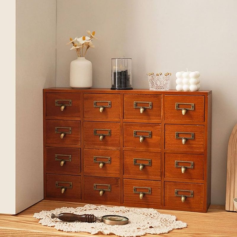 Apothecary-Style Drawer Labels