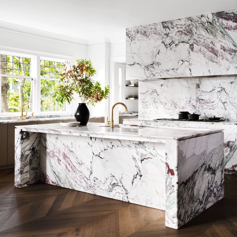 Waterfall Countertop Islands