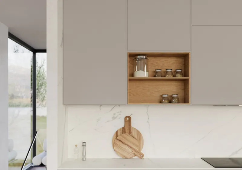 Utilize Closed Cabinets and Drawers