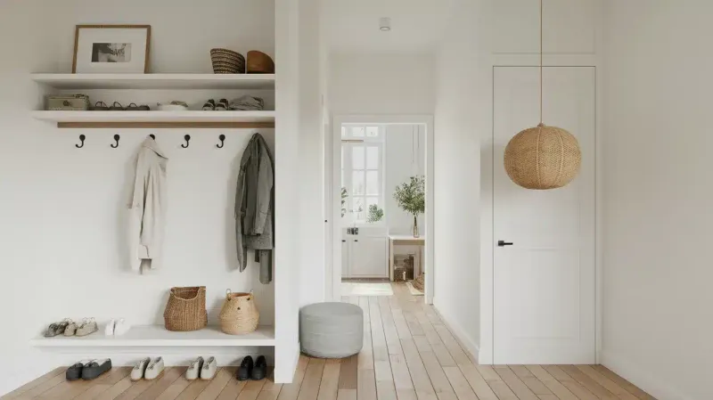 Keep Your Entryway Simple And Uncluttered