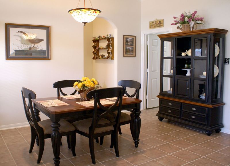 Bulky China Cabinets Overflowing with Clutter