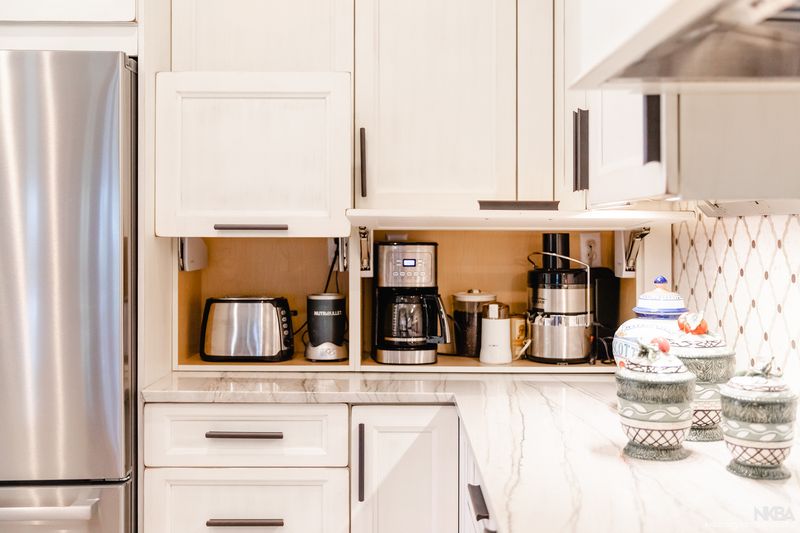 Appliance Garages Hide Bulky Electronics