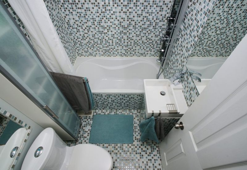 Tiny Mosaic Tiles Everywhere