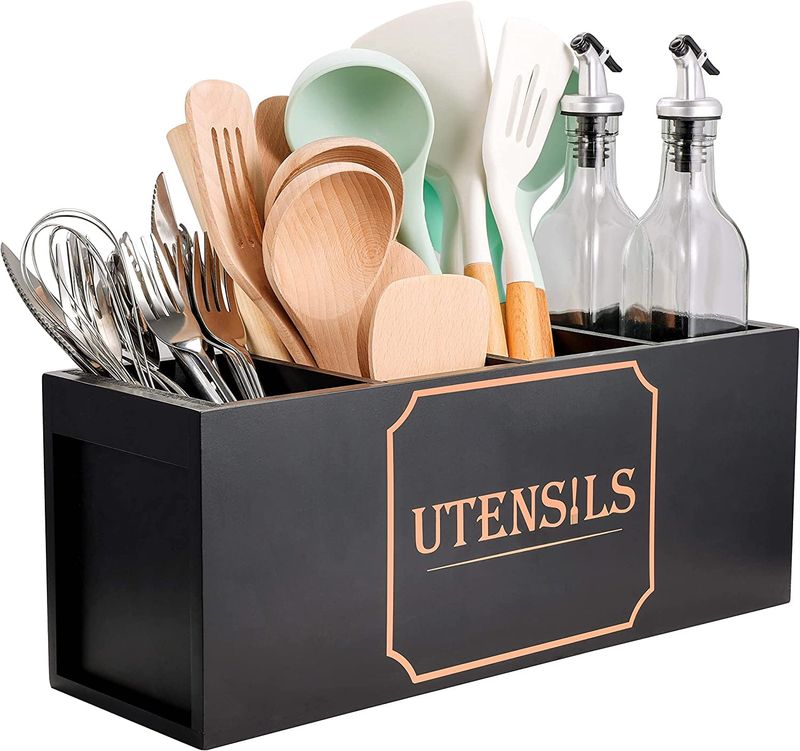 Extra utensil holders