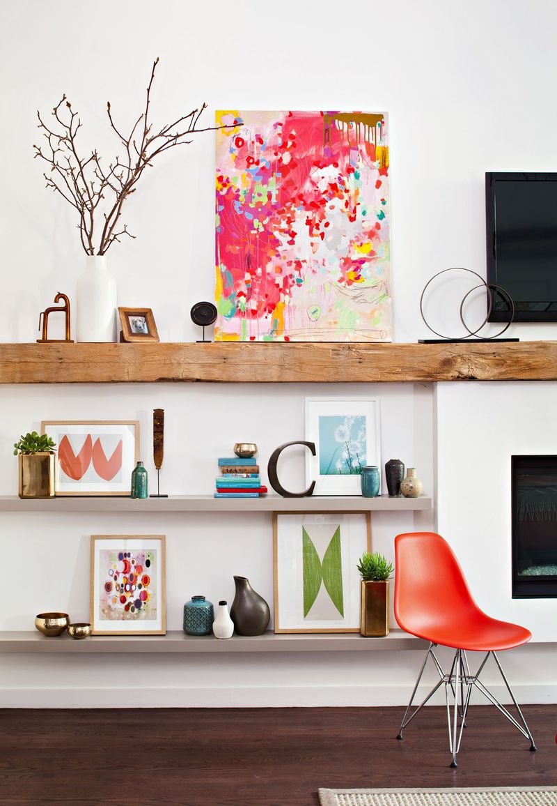 Floating Shelves Display