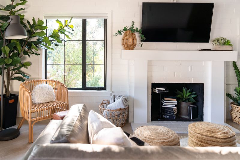 TV Above The Fireplace