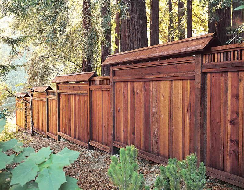 Redwood Fencing