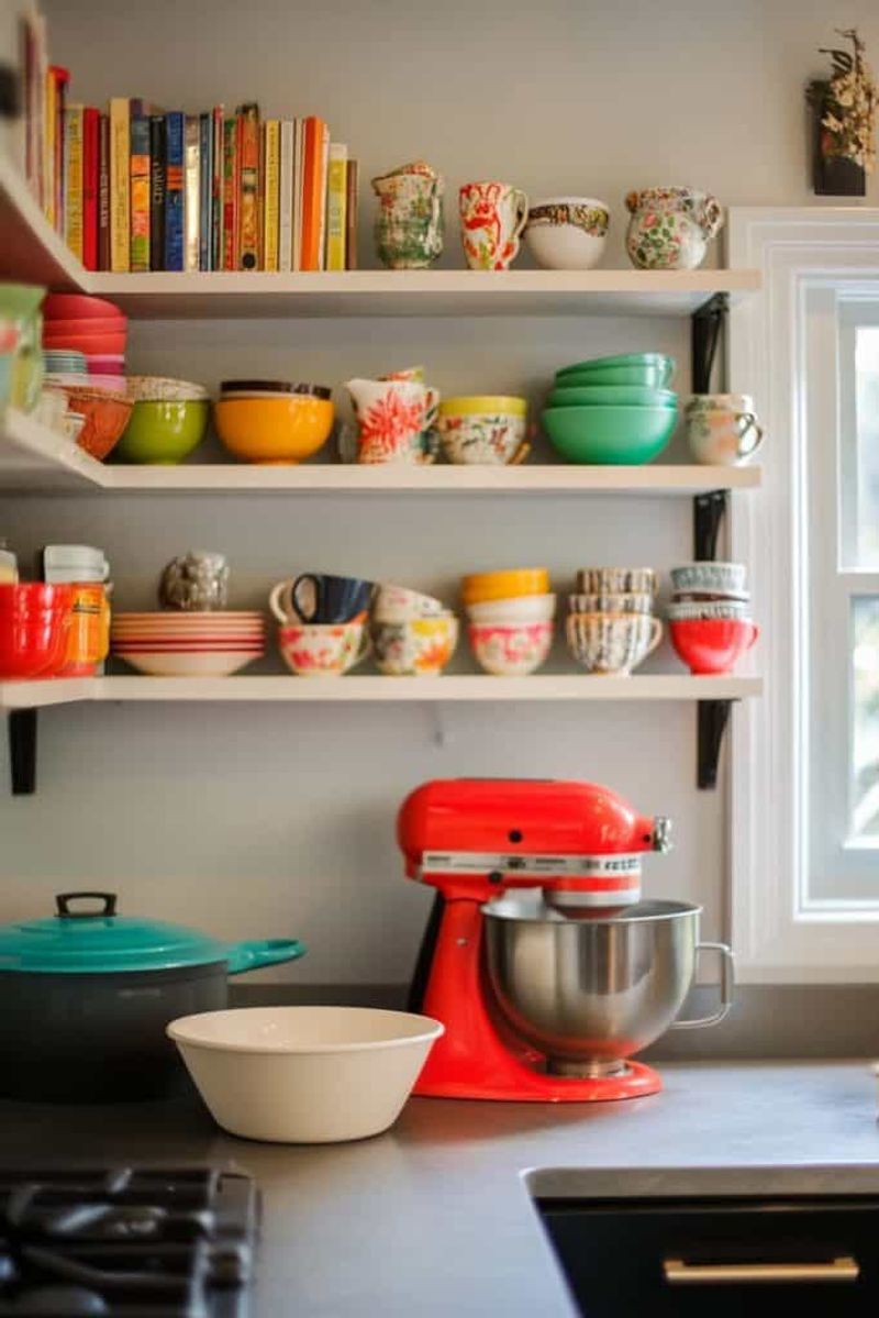 Display Colorful Cookware