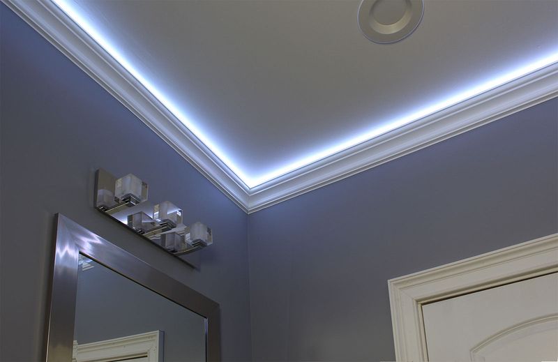 Add Crown Molding With Peel-And-Stick Options