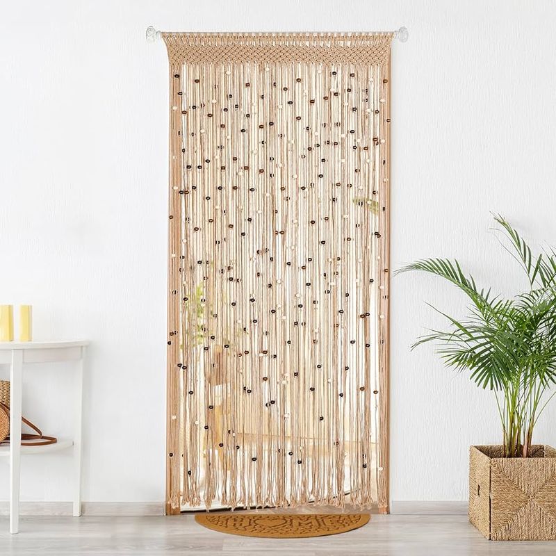 Beaded Curtains for a Playful Touch