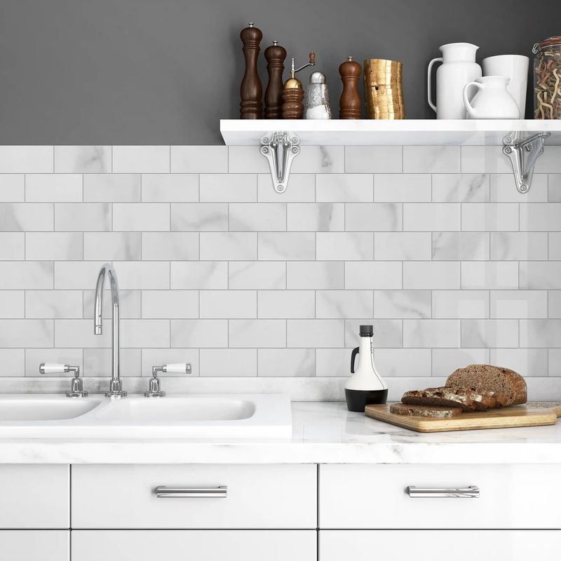 Peel-and-Stick Subway Tiles