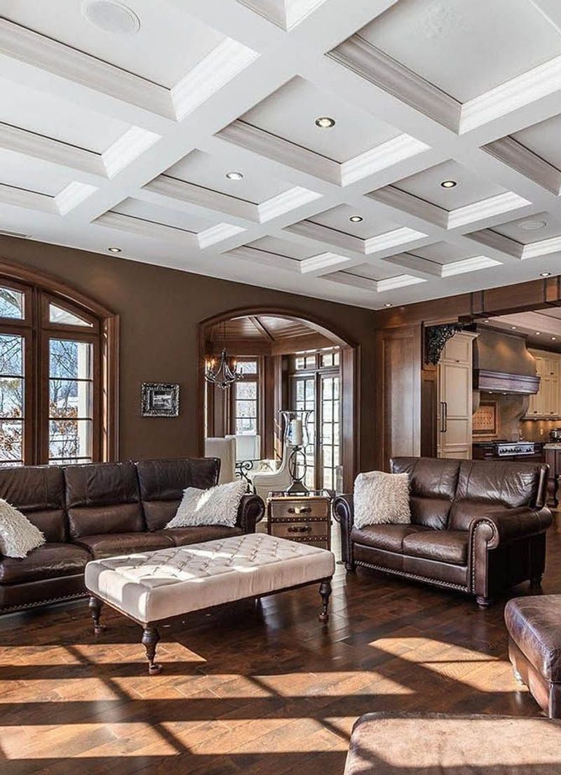 Coffered Pattern for Classic Elegance