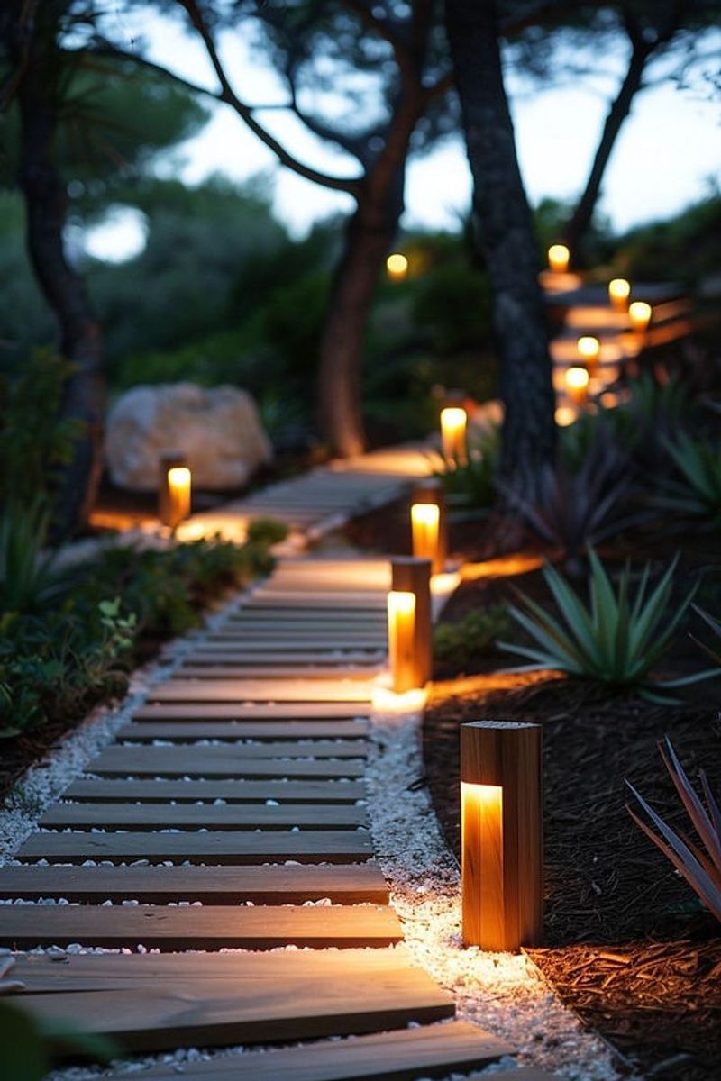 Low-Profile Pathway Lighting