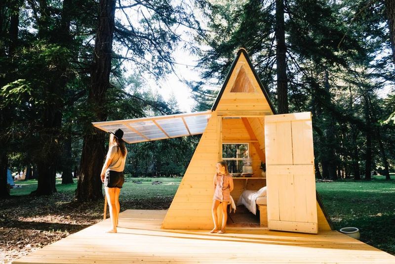 Micro A-Frame Cabins
