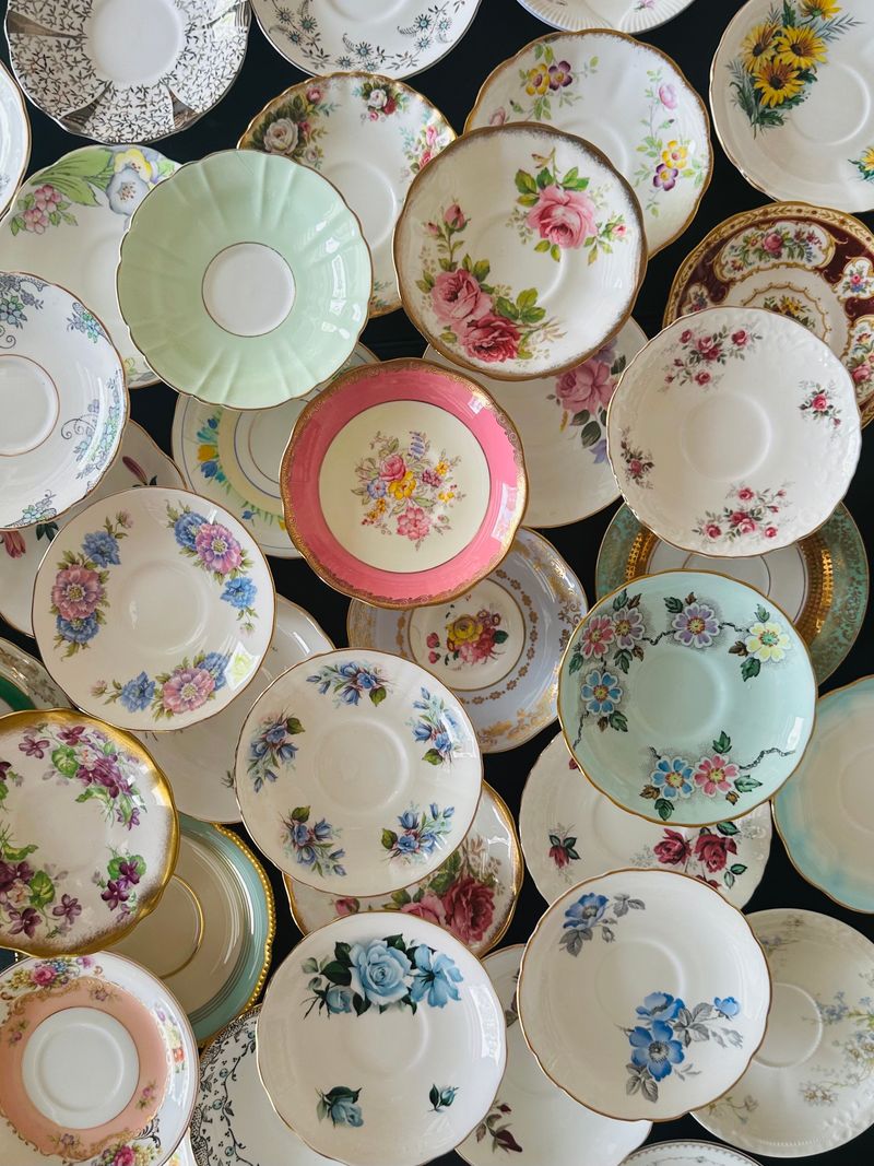 Mismatched Dinnerware